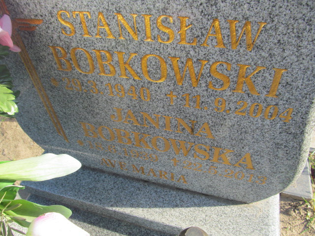 Janina Bobkowska 1939 Kórnik - Grobonet - Wyszukiwarka osób pochowanych