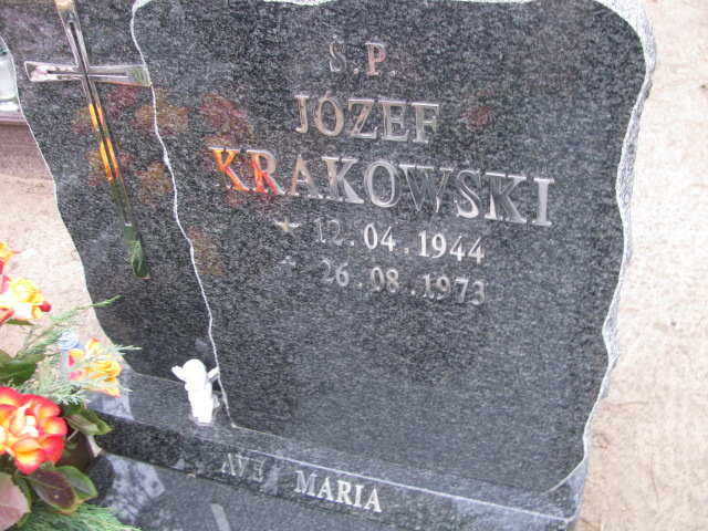 Józef Krakowski 1944 Kórnik - Grobonet - Wyszukiwarka osób pochowanych