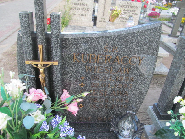 Wiesław Kuberacki 1938 Kórnik - Grobonet - Wyszukiwarka osób pochowanych