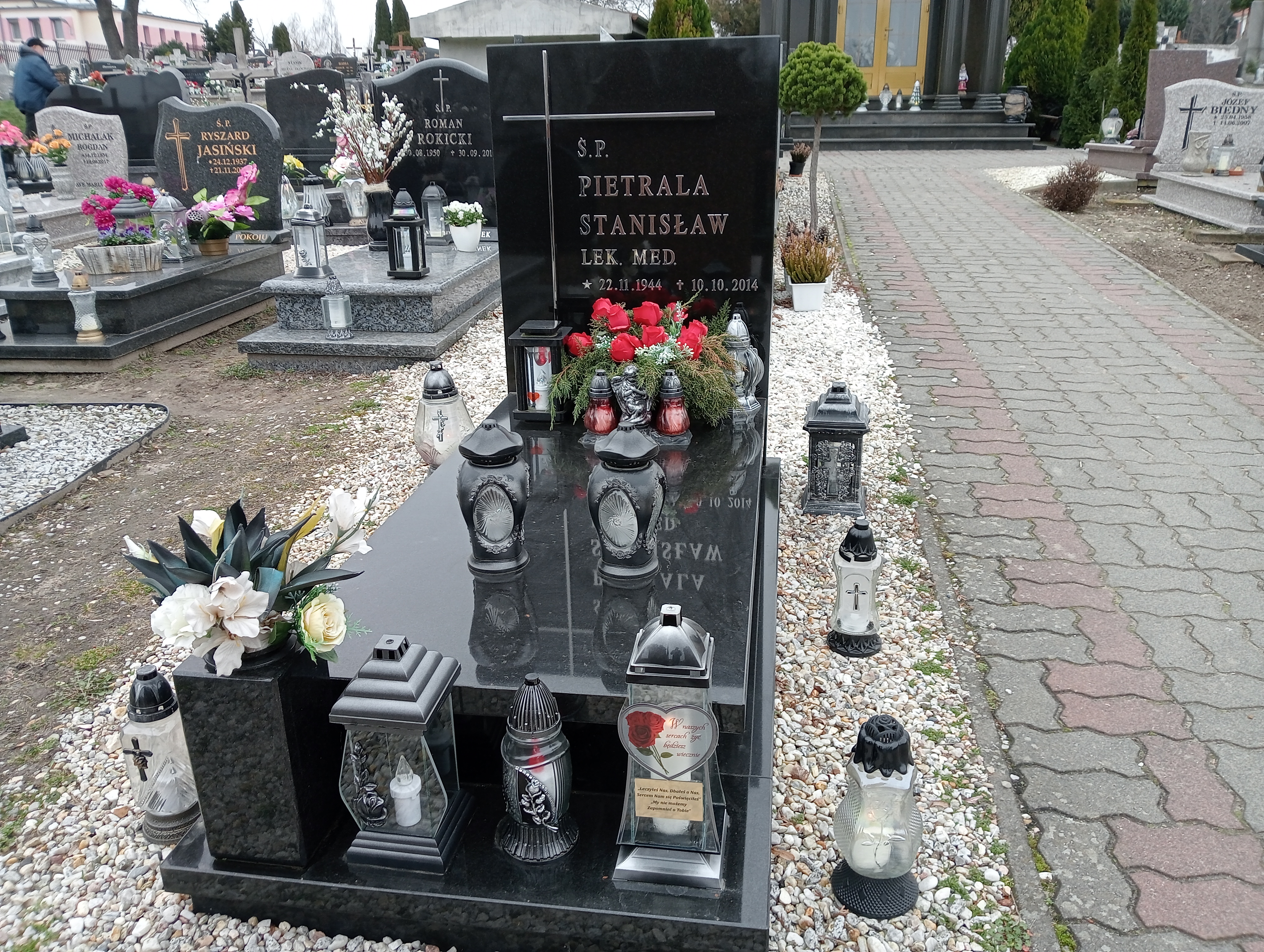 Grób Stanisław Pietrala