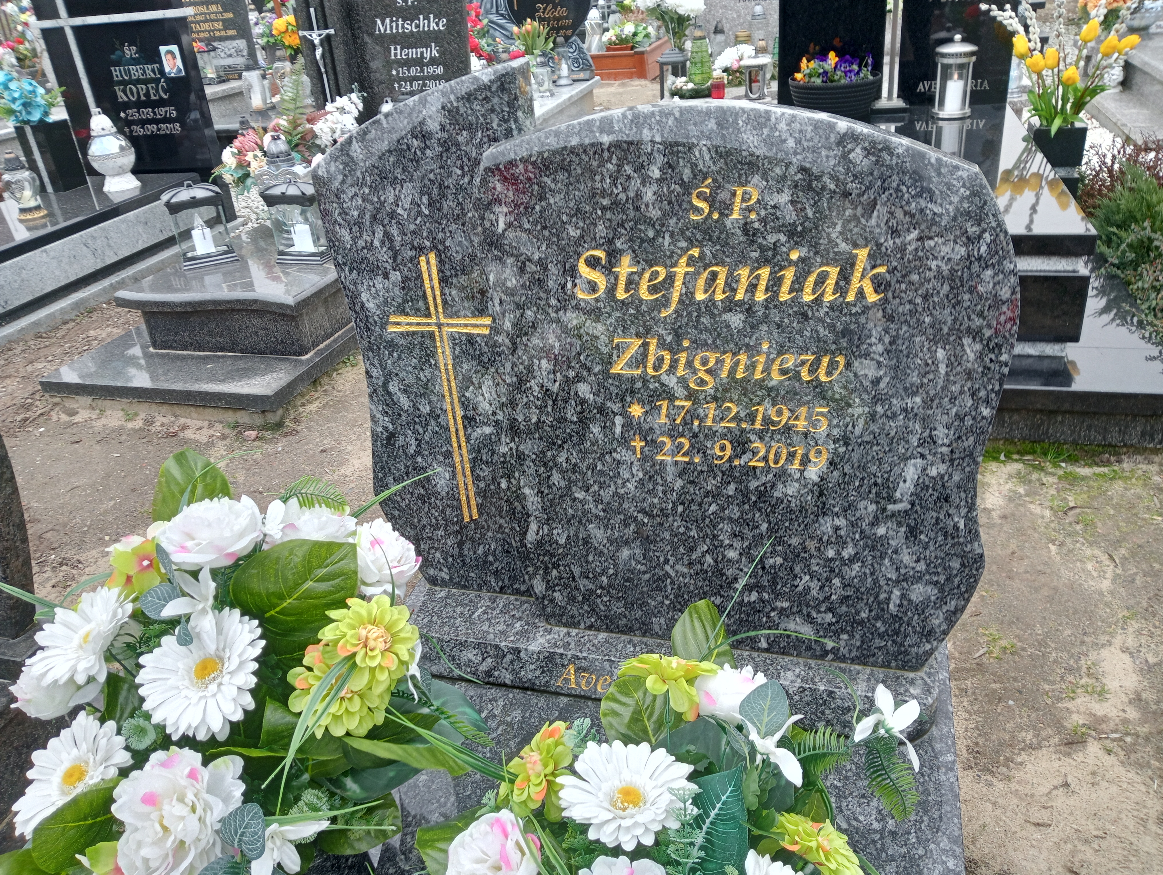 Zbigniew Stefaniak 1945 Kórnik - Grobonet - Wyszukiwarka osób pochowanych