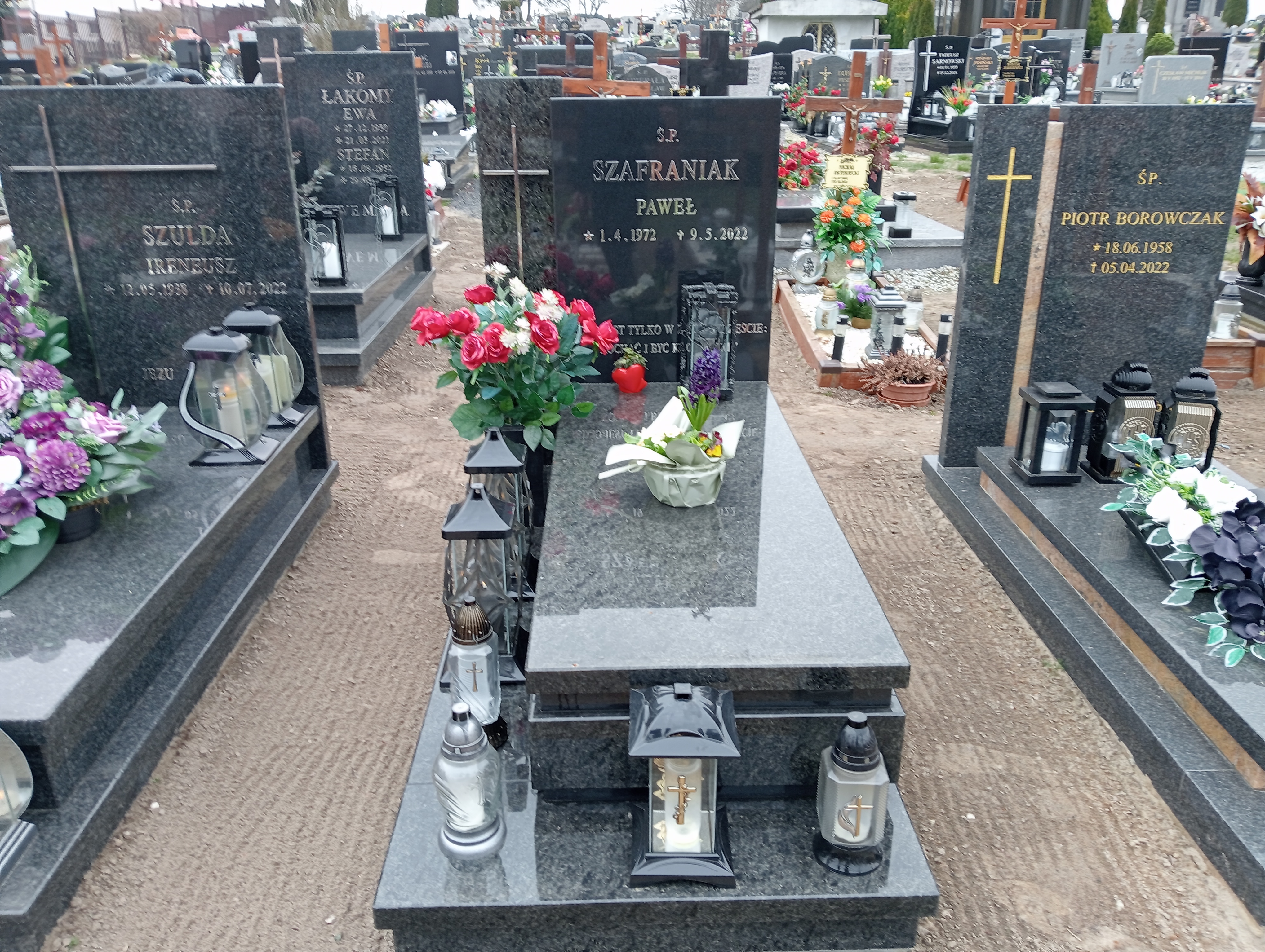 Grób Paweł Szafraniak