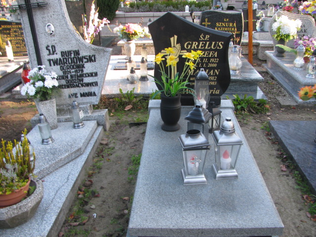 Grób Marian Grelus