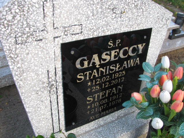 Stanisława Gąsecka 1925 Kórnik - Grobonet - Wyszukiwarka osób pochowanych