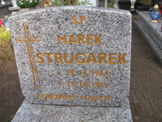 Marek Strugarek 1963 Kórnik - Grobonet - Wyszukiwarka osób pochowanych