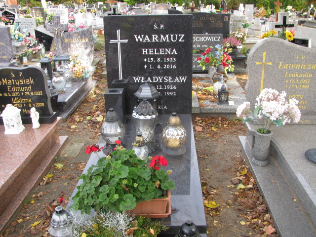 Grób Helena Warmuz