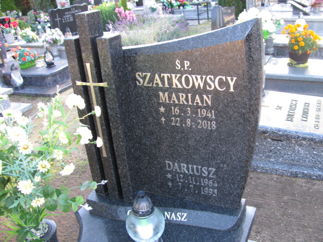 Dariusz Szatkowski 1964 Kórnik - Grobonet - Wyszukiwarka osób pochowanych