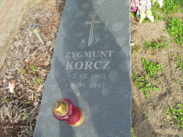 Zygmunt Korcz 1961 Kórnik - Grobonet - Wyszukiwarka osób pochowanych