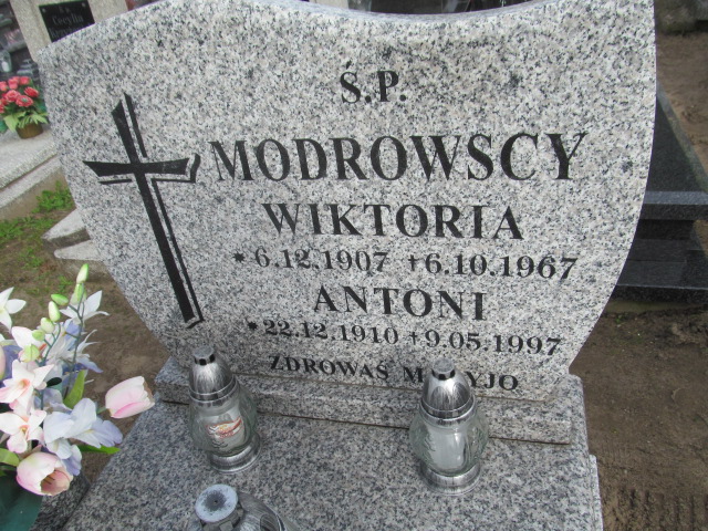 Antoni Modrowski 1910 Kórnik - Grobonet - Wyszukiwarka osób pochowanych