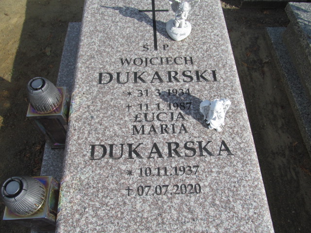 Łucja Dukarska 1937 Kórnik - Grobonet - Wyszukiwarka osób pochowanych
