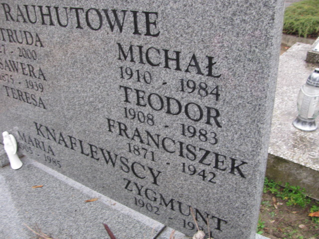 Jadwiga Rauhut 1906 Kórnik - Grobonet - Wyszukiwarka osób pochowanych