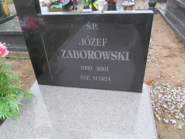 Józef Zaborowski 1939 Kórnik - Grobonet - Wyszukiwarka osób pochowanych