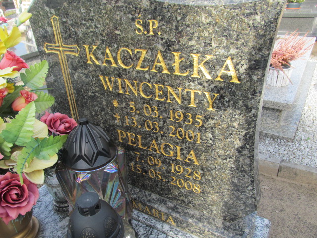 Pelagia Kaczałka 1928 Kórnik - Grobonet - Wyszukiwarka osób pochowanych