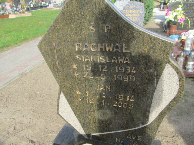 Stanisława Rachwał 1934 Kórnik - Grobonet - Wyszukiwarka osób pochowanych