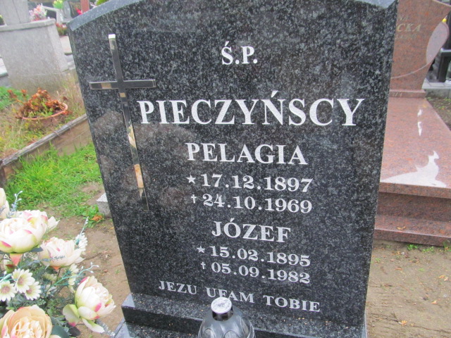Pelagia Pieczyńska 1897 Kórnik - Grobonet - Wyszukiwarka osób pochowanych