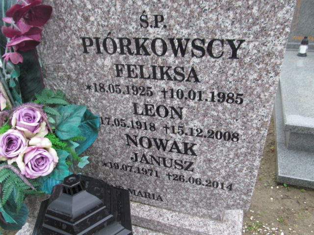 Leon Piórkowski 1918 Kórnik - Grobonet - Wyszukiwarka osób pochowanych