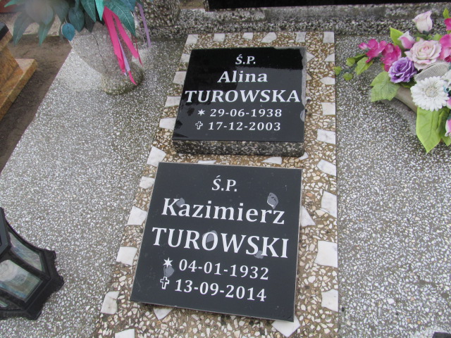 Alina Turowska 1938 Kórnik - Grobonet - Wyszukiwarka osób pochowanych