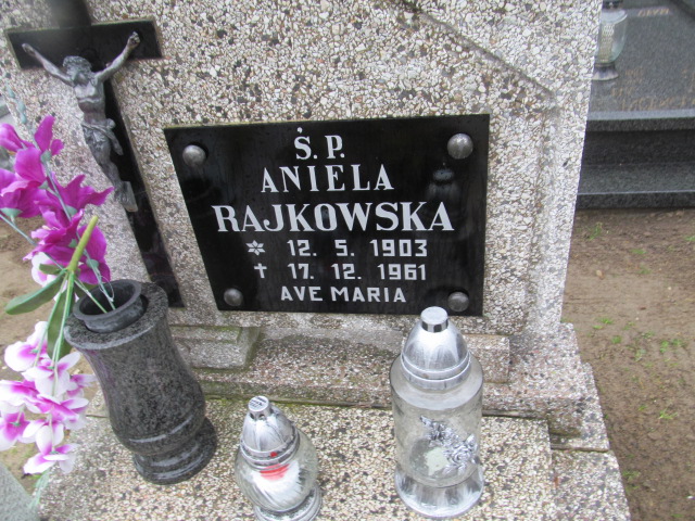 Aniela Rajkowska 1903 Kórnik - Grobonet - Wyszukiwarka osób pochowanych