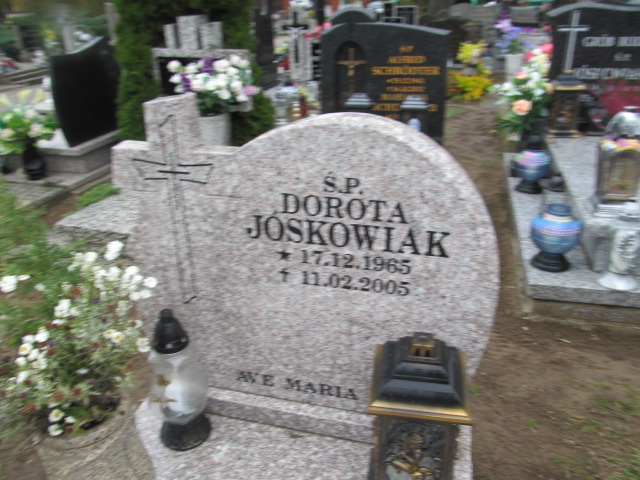 Dorota Jóskowiak 1965 Kórnik - Grobonet - Wyszukiwarka osób pochowanych