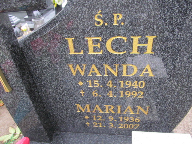 Wanda Lech 1940 Kórnik - Grobonet - Wyszukiwarka osób pochowanych