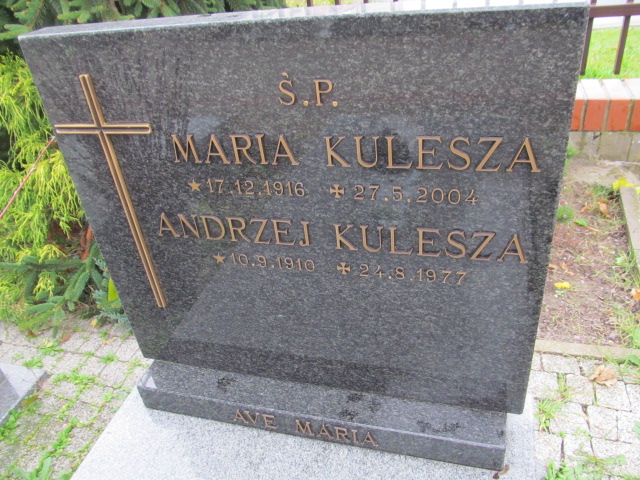 Maria Kulesza 1916 Kórnik - Grobonet - Wyszukiwarka osób pochowanych